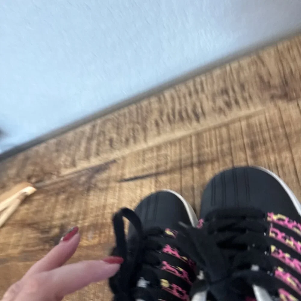 K-Swiss Classic Lx Lace Up  Girls Black Sneakers Casual Shoes Toddler 9 Pink